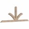 Ekena Millwork Richland Smooth Timber Gable Bracket, Douglas Fir, 84"W x 31"H x 3 1/2"D x 3 1/2"F, 9/12 Pitch GBW084X31X0404RIC00SDF - alternate 5